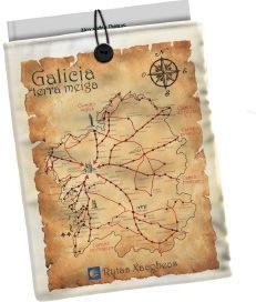 Funda acolchada para libros rutas xacobeas 21x28cm