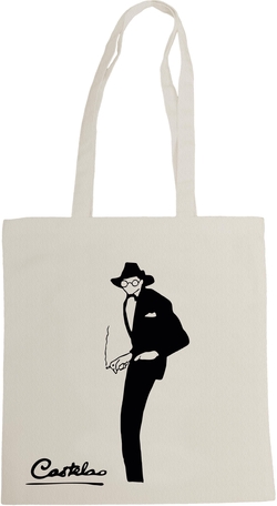 BOLSA SILUETA CASTELAO NATURAL