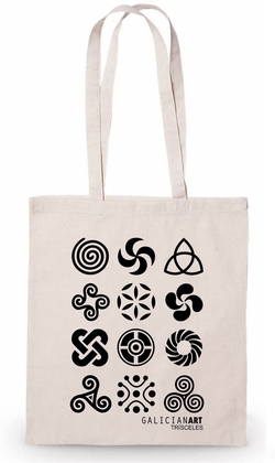 BOLSA TRISCELES GALICIAN ART NATURAL