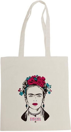 BOLSA FRIDA KAHLO NATURAL