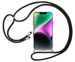 Akashi Funda Trasera De Silicona Con Cuerda En Color Transpa