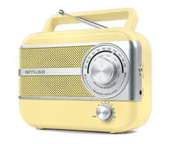 Muse M-056 Sc Amarillo Vintage / Radio Portátil