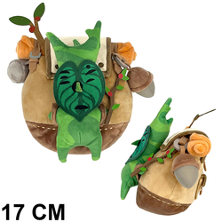 Peluche 17 Cm Korok With a Back Pack Zelda Tears Kingdom