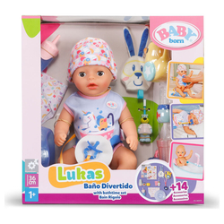 Mua±Eco Lukas Baa±O Divertido Baby Born 36Cm