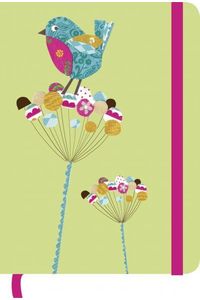 Cuaderno de notas 16x22cm greenjournal cinnamon aitch gypsy con goma 176 paginas