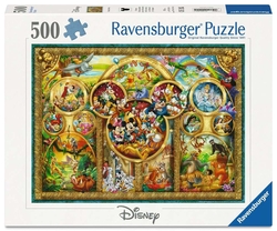 PUZZLE 2D FAMILIA DISNEY 500 PIEZAS