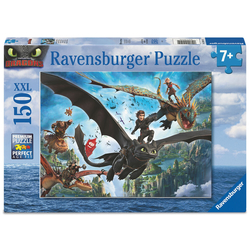 Puzzle Como Entrenar A Tu Dragon 2 Xxl 150Pzs
