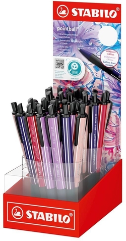 EXP 38 STABILO POINTBALL WILDFLOWERS EDITION TIP M 0.5MM