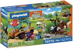 ZOO CUIDADOR DE ZOO CON VEHICULO PLAYMOBIL