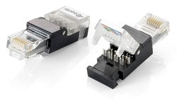 Kit 2 Unidades Conector Rj45 Equip Cat5E Toolfree No Necesit
