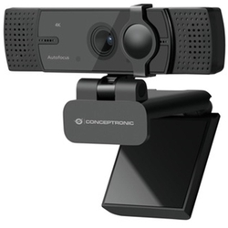 Webcam 4K Conceptronic Amdis 8.3Mp Usb 2.26 Mm Gran Angular