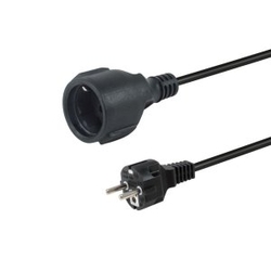Cable Alimentacion Shuko Macho A Schuko Hembra Cee 7/3 5M 11