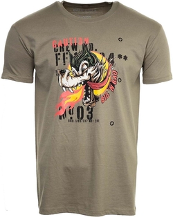 Cod:Vanguard T-Shirt Wolf Khaki L