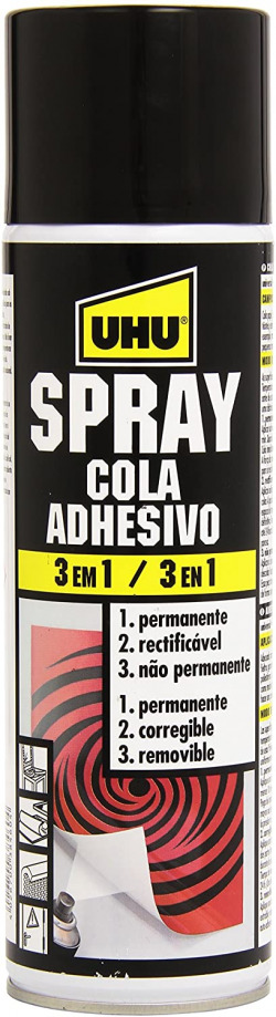 BOTE PEGAMENTO ADHESIVO SPRAY 3 EN 1 500ML UHU