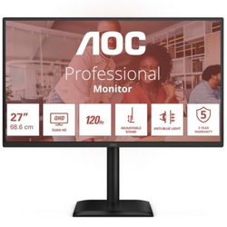 Monitor Profesional Aoc Q27E4Cv 27/ Qhd/ Multimedia/ Regula
