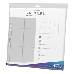 Carpeta Transparente Ultimate Guard De 24 Bolsillos Y Cuatro