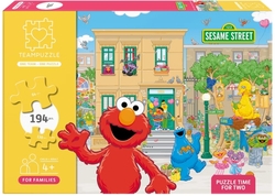 BARRIO SESAMO TEAMPUZZLE FOR FAMILIES DOBLE 64+130 PZS