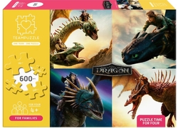 COMO ENTRENAR A TU DRAGON TEAMPUZZLE 70-110-160-260 PIEZAS