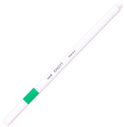 C/10 rotulador uni emott punta fina 0,4mm color verde nº6