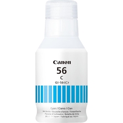 Botella Tinta Canon Gi - 56C Cian 135Ml 15755 Paginas