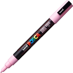 MARCADOR UNI-POSCA PC3M COLOR ROSA CLARO 0.9-1.3MM