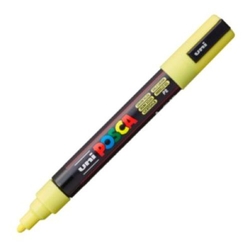 MARCADOR UNI-POSCA PC5M COLOR AMARILLO SOL 1.8-2.5MM