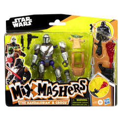 Figura The Mandalorian & Grogu Deluxe Mix Mashers Star Wars