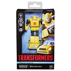 Figura Bumblebee Deluxe Class Transformers Devastation - Tra
