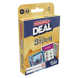 Juego Deal Monopoly Stitch Disney Espaa±Ol