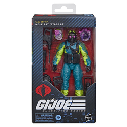 Figura Mole Rat Stage 2 Classified Series Cobra G.I. Joe 15C
