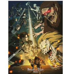 Attack On Titan (S4) - Póster En Caja