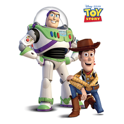 Toy Story - Lienzo 30X40 Buzz & Woody