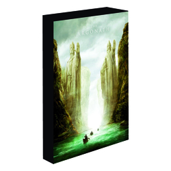 Lienzo con Iluminacion The Lord of the Rings Argonath 30X40