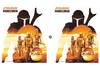 Cuadro 3D White Sunset Mandalorian Star Wars