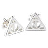 Pendientes Deathly Hallows plata