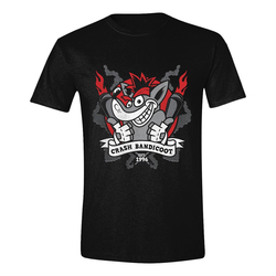 Crash Bandicoot - Camiseta Face Talla 2Xl