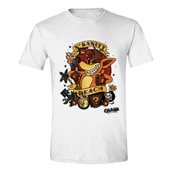 Crash Bandicoot - Camiseta Nsanity Beach Talla 2Xl