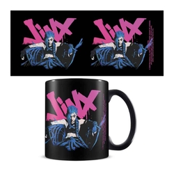 Arcane - Taza Negra 325 Ml Jinx
