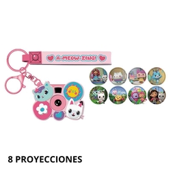 La Casa De Muecas De Gabby - Llavero Proyector