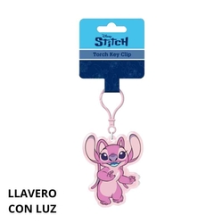 Lilo & Stitch - Llavero Linterna Angel