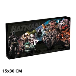 Batman - Lienzo Con Iluminacin 15X30 Cm