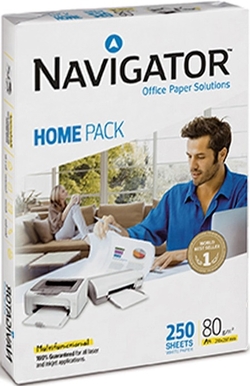 C/12 PAQUETE 150H A4 80G NAVIGATOR HOME PACK