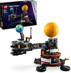 Lego Technic Planeta Tierra Y Luna En Orbita