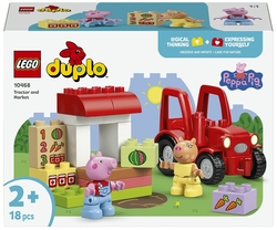 TRACTOR Y MERCADO LEGO DUPLO PEPPA PIG