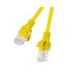 Cable Red Lanberg Latiguillo Cat.6 Utp 20M Amarillo Fluke Pa