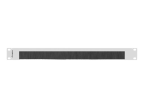 Brush Panel Lanberg 1U Gris