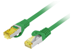 Cable Red Lanberg Latiguillo Cat.6A S/Ftp Lszh Cu 1M Verde F
