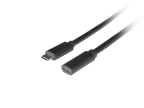 Cable Lanberg Usb-C 3.1 Macho/Hembra 0.5M Negro