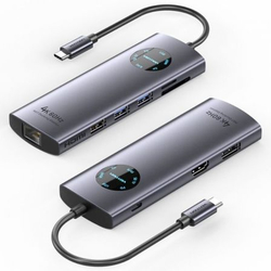 Docking Usb Tipo-C Vention Tquhb/ 1Xhdmi 4K/ 1Xdisplayport/