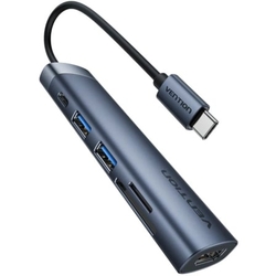 Docking Usb Tipo-C Vention Thjhb/ 1Xhdmi 4K/ 2Xusb/ 1Xusb Ti